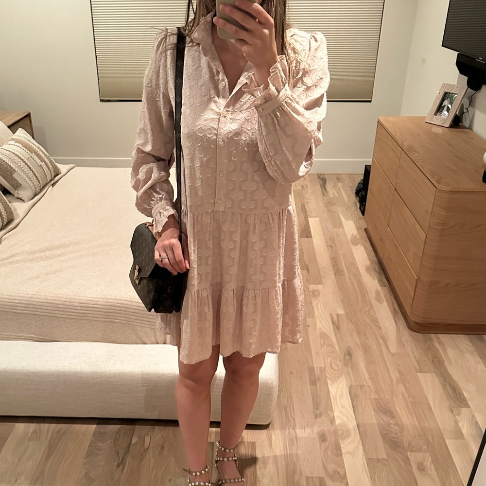 H&M Pale Pink Dress